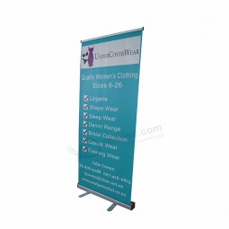 hoogwaardige draagbare aluminium intrekbare roll up banner met reclame