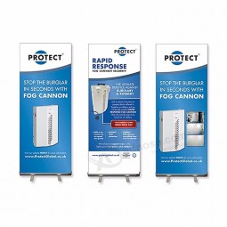 verstellbares, tragbares Aluminium-Roll-Up-Stand-Banner für die Werbung am Stand
