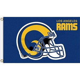 reddingtonflags Los angeles rams double face 3x5ft bandiera classica logo retrò