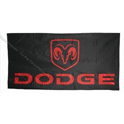 красивый флаг Dodge RAM черный флаг баннер 2.5 X 5 футов