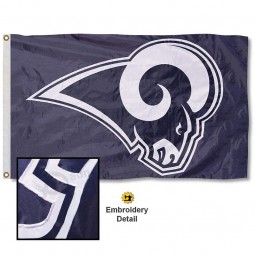WinCraft LA Rams Embroidered Nylon Flag