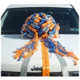 Checkered Car Bows nouvelle voiture cadeau arc