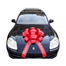 Wholesale 30 Inch Magnetic red wedding car bow
