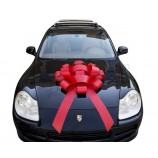 Prix de gros Emballage cadeau et mariage Utilisation Arc de voiture rouge