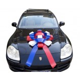 Ruban de voiture décoration polyester satin ruban noeud