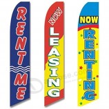 3 Swooper Flags Rent Me Now Leasing Now Renting Welcome Advertising