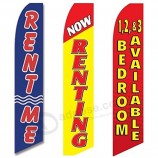 3 banderas de swooper Ahora alquilando apartamentos 1 2 y 3 habitaciones disponibles rent me