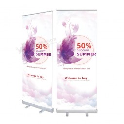 banner roll up regolabile facile da riparare per centro commerciale