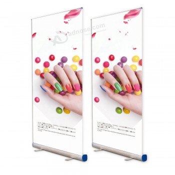 Single Side Retractable Display Stands Roll Up Banner