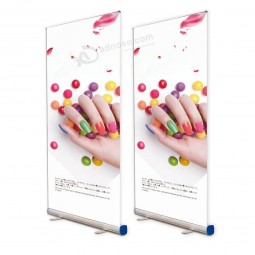 espositori roll up a lato singolo retrattili banner