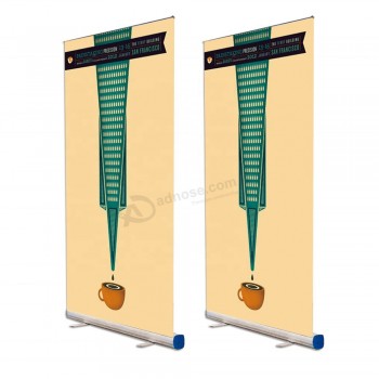 intrekbare roll-up banner reclame tentoonstelling promotie