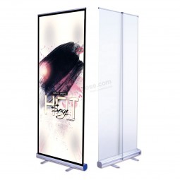 Aluminiumstruktur Rollup Banner Stand Display Ausstellungsförderung