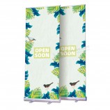 einziehbarer bannerständer breiter boden roll Up banner für ausstellung