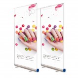 Aluminiumlegierung einziehbare kundenspezifische Roll Up Banner für Indoor-Werbedisplay
