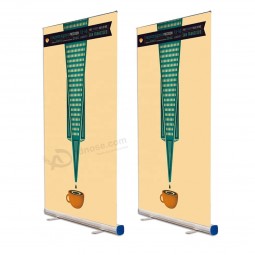 Luxus-Aluminium-Legierung Roll Up Banner stehen für Outdoor-Promotion