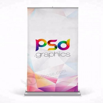 benutzerdefinierte vertikale Banner mit Stand-Roll-up-Banner Singapur Mini Pop-up-Banner