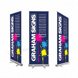 pop up banner basamento banner scorrevole design personalizzato supporti per banner aziendali