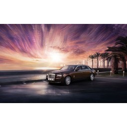 2019 Rollen Royce Ghost Serie Ii 18 x 24 Poster Banner