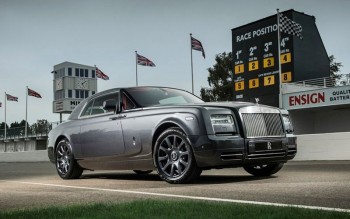 Rolls Royce anunciou o chicane phantom coupe 18x24 banner de cartaz
