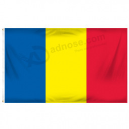 3x5ft Polyester Material Rumänien Nationalflagge