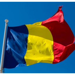 polyester print 3*5ft Romania country flag manufacturer