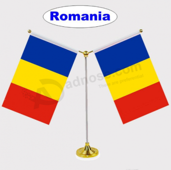 rumania mesa bandera nacional rumania escritorio bandera