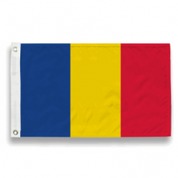Rumänien nationales Land Polyester Banner Rumänien Flagge