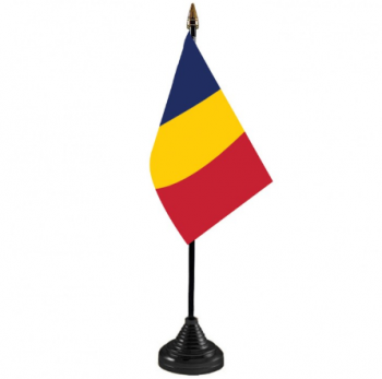mini office meeting decoration Romania table flag