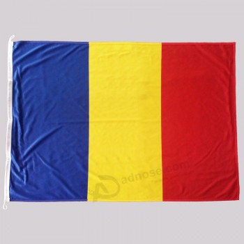 Drapeau extérieur de promotion de haute qualité Polyester 3x5ft Drapeau national de la Roumanie