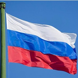 firmenlogo volldruck dekoration 3X5 russiafederation flag feier benutzerdefinierte russiafederation flagge