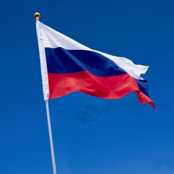 Custom Russia Flag With Polyester Material For World Cup