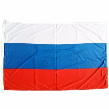 고품질 러시아 국기 국기 국기 68D 폴리 에스터 3x5ft