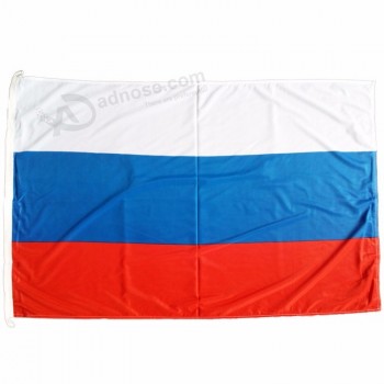 Haute qualité Drapeau de la Russie Drapeau national drapeau normal 110g nylon 3x5ft