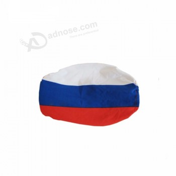 26 * 28 cm elástico spandex rusia bandera del espejo lateral del coche