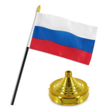 aangepaste polyester Russische federatie tafel vergadering bureau vlag