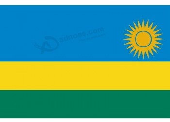 Flagge Ruandas 3x5ft Weltcup / Nationalfeiertag