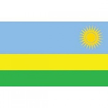 орел эмблемы F1234 флаг Руанды 3ftx5ft с высоким качеством
