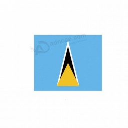 Online-Shopping weichen, glatten St. Lucia Flagge Halstuch quadratischen Schal