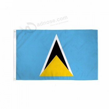 Drapeau national coutumier de Sainte-Lucie