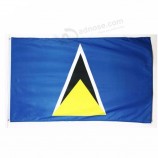 Outdoor useful 3*5ft DROP SHIPPING Saint Lucia Flag