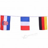 bandiere professionali della stringa della decorazione dei paesi del fornitore della bandiera