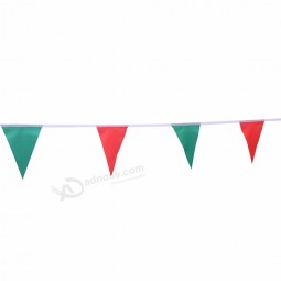 装飾的な旗布工場直接卸売文字列フラグ