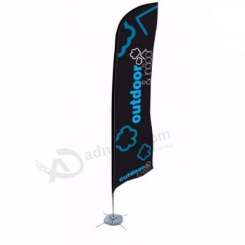 bandeira de penas de vento de venda personalizada para publicidade e evento