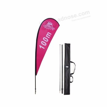 Pas cher ceinture vierge chaise plage tear drop drapeau vente