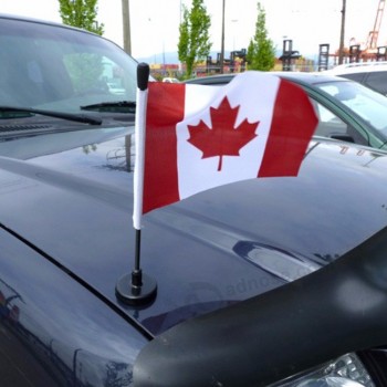 Vente chaude fenêtre de décoration extérieure drapeau de voiture drapeau personnalisé / drapeau de voiture
