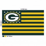 Nationalflaggen der heißen Verkaufsteam-Förderung der verschiedenen Landbildfahnendruckflagge