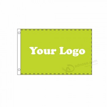 Vente chaude 3x5 drapeau Logo personnalisé Impression de drapeaux, promotion drapeaux en polyester