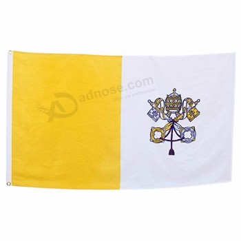 hot sale new design hot sales Vatican city flag for national day