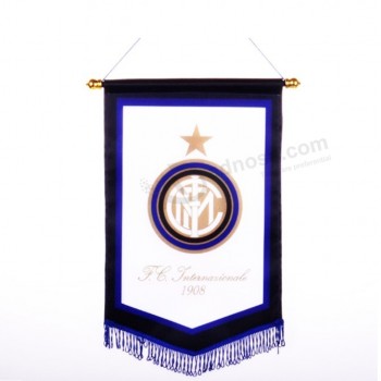 Pennant Party Triangle drapeaux avec pompon camp de football cadeau drapeaux