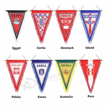 Fans cadeau bannière Soccer Club Flag Coupe du monde Football Fanion